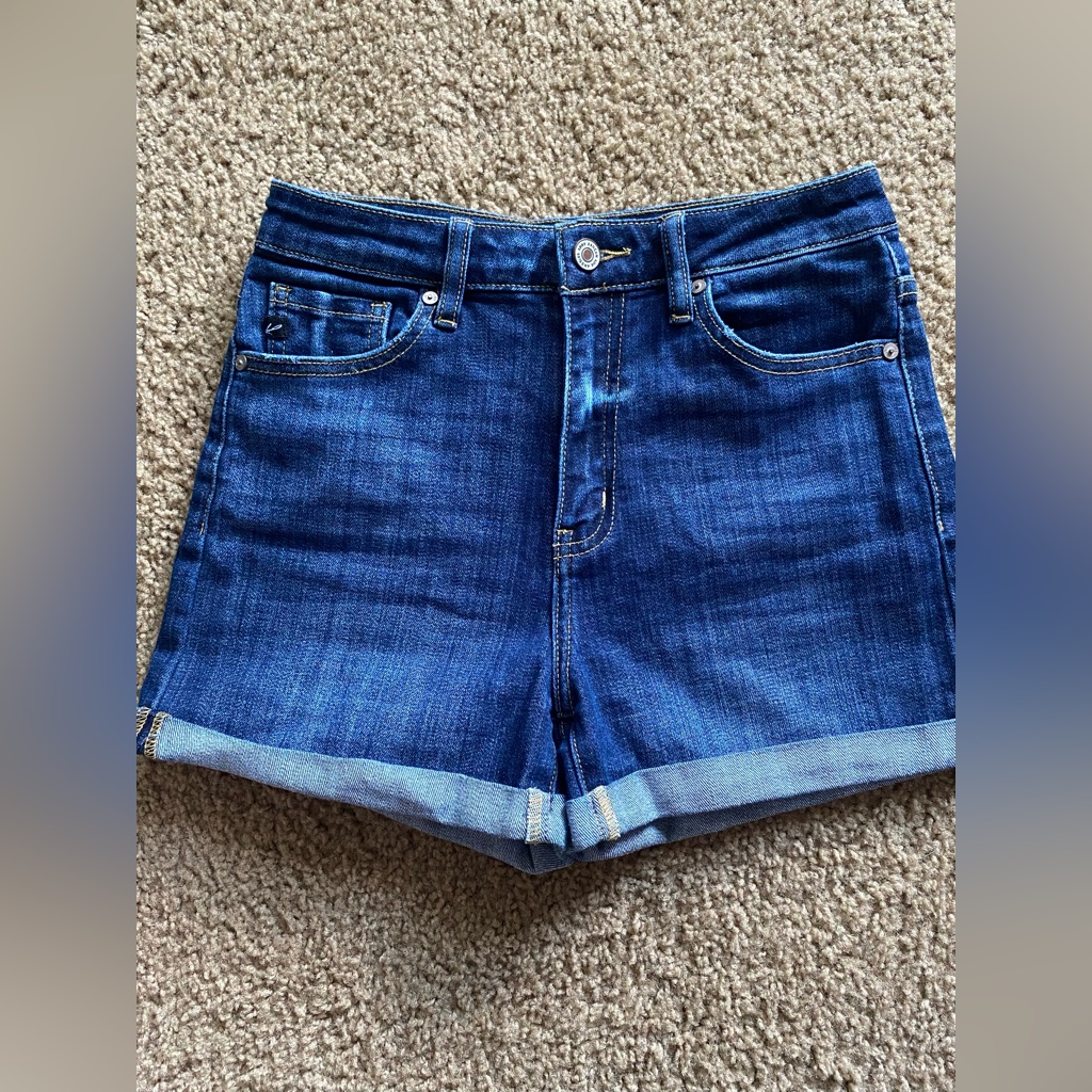 Nwot Kancan Dark Blue Jean Shorts